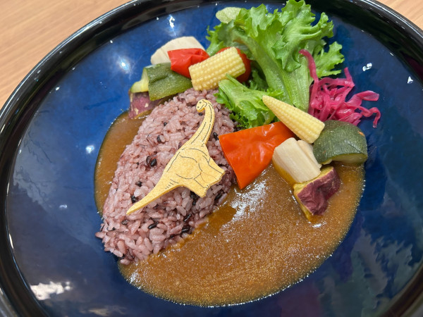 「大地の夜明けベジカレー　1,350円」@福井県立恐竜博物館 レストランの写真