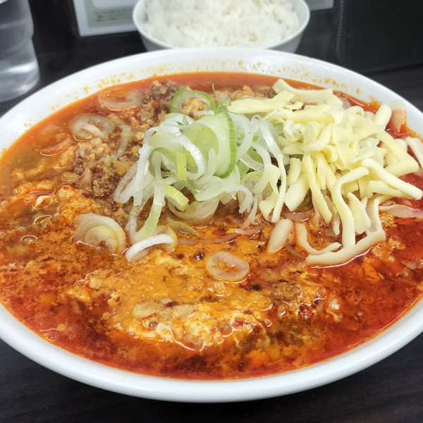 「元祖カレータンタン麺セット」@元祖カレータンタン麺 征虎 総本店の写真