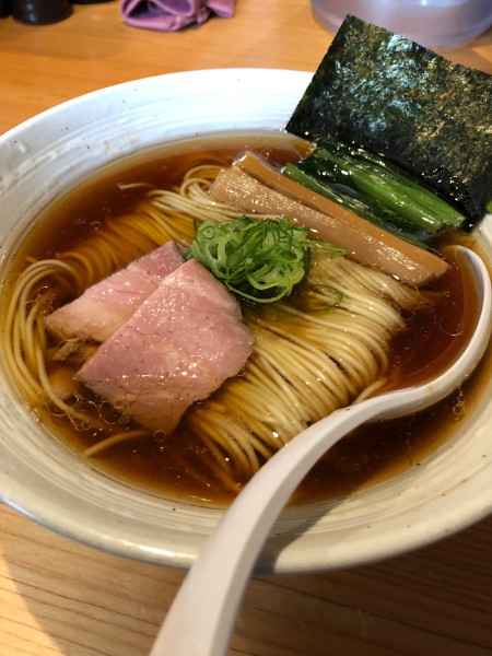 「醤油らぁ麺」@麺屋 さくら井の写真