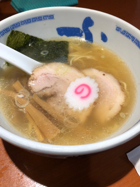 「らーめん 塩」@たけちゃんにぼしらーめん 調布店の写真