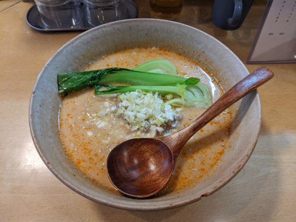 「京風担担麺（並）」@担担麺専門店 千華 西天満本店の写真