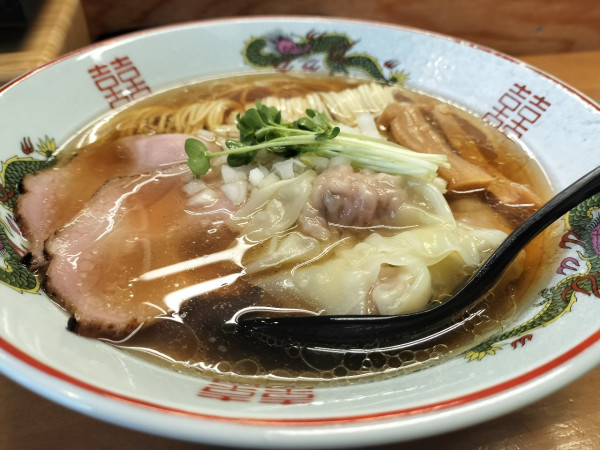 「わんたん麺」@麺や鶏とだしの写真