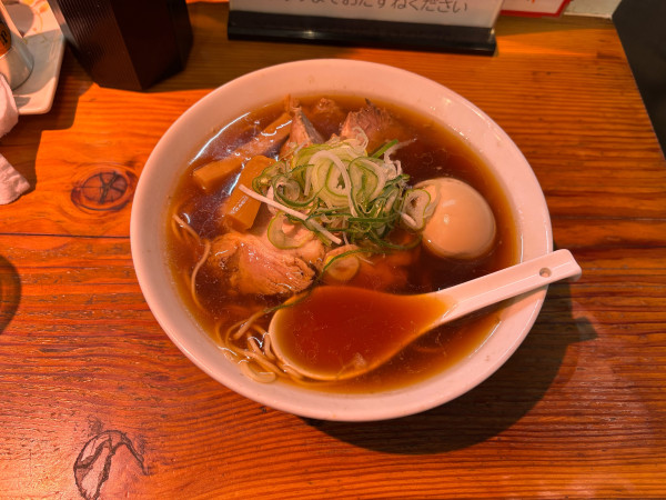 「味玉チャーシューめん」@らーめん芝浜の写真