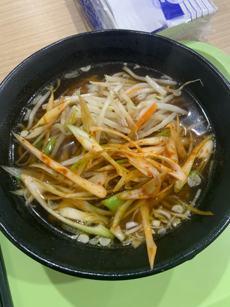 「正油ネギラーメン」@東日本国際大学学生食堂 鎌田レストの写真
