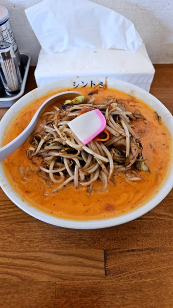 「濃厚トマトタンメン」@極濃湯麺 シントミ 藤岡店の写真