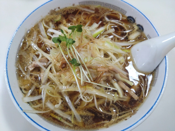 「ねぎラーメン」@湖南飯店の写真