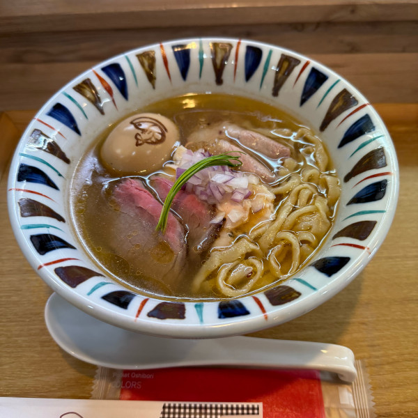 「特製淡麗えびそば汐」@えびそば 緋彩の写真