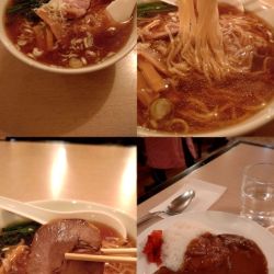 『ラーメン&カレー (小)セット(¥1200)』