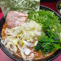 辛味豚骨　中　白ネギ　ライス