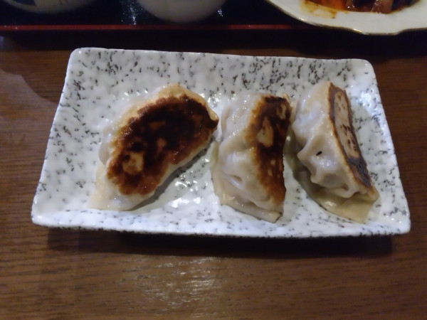 「大餃子3個(450円)」@麻婆劇場の写真