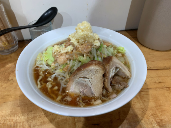 「ラーメン200g」@六麓 豚らーめんの写真
