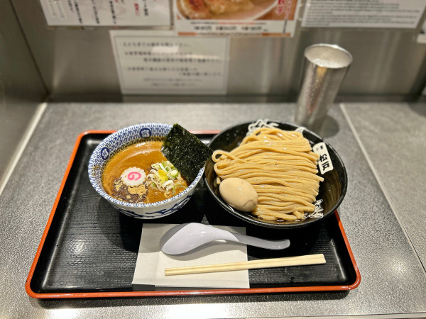 「濃厚味玉つけ麺」@松戸富田麺絆の写真