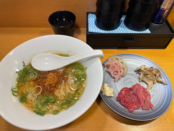 「和牛白湯ラーメン」@麺ZINさいとうの写真