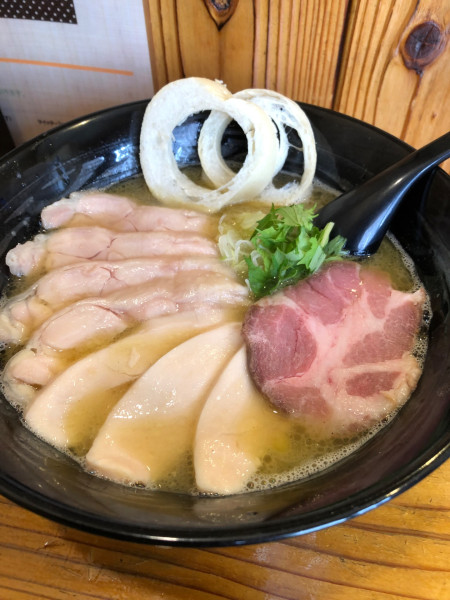 「鶏塩」@らーめん専門 和海の写真