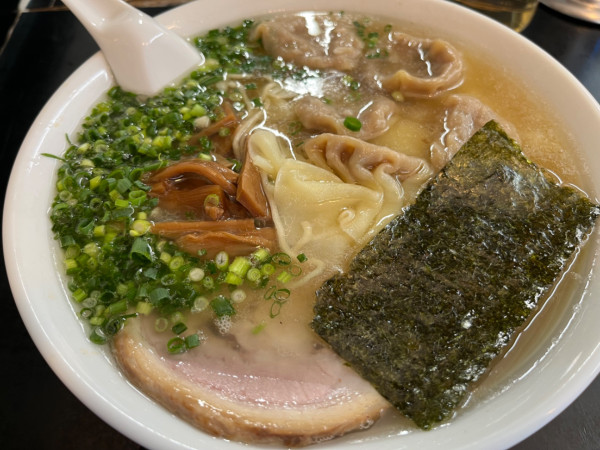 「雲呑麺：1100円」@中華そば高はしの写真
