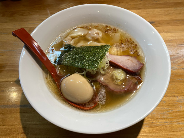 「特製そば　塩」@支那そば なかじまの写真