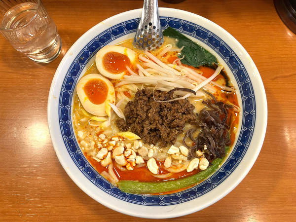 「担々麺味玉」@麺恋処 いそじの写真