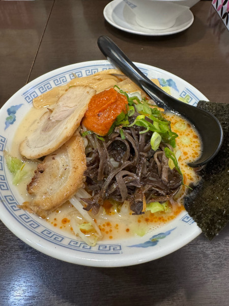 「赤ラーメン」@一心堂の写真