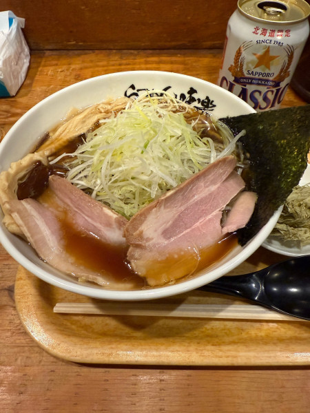 「焼き醤油スペシャル」@利尻らーめん 味楽 新横浜ラーメン博物館店の写真