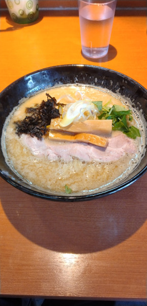 「(限定)煮干し味噌+ｼﾞｬﾝｸ和え玉」@㐂九八 ～garage～の写真