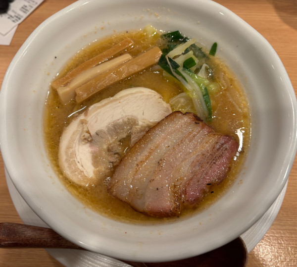 「[限定]海老味噌ラーメン」@横浜淡麗らぁ麺 川上の写真