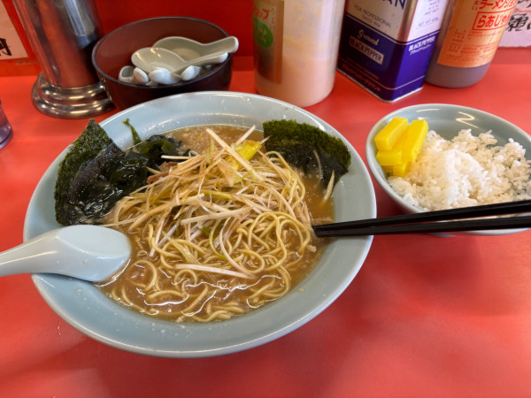 「ネギセット¥750 餃子¥350」@ラーメンショップ 荏田店の写真