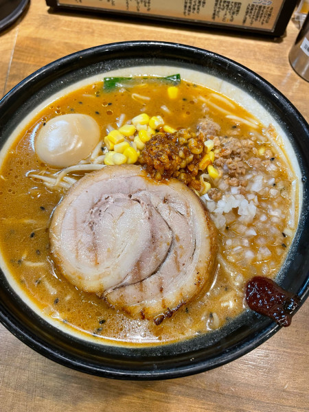 「特味噌ラーメン 1,180円」@味噌ラーメン専門店 日月堂 アトレ川越店の写真