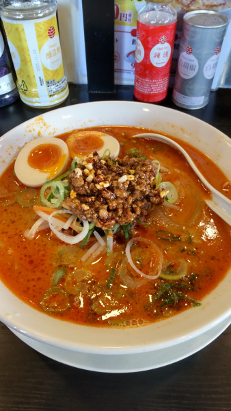 「担々麺 790円 + 味玉」@幸楽苑 川崎菅生店の写真