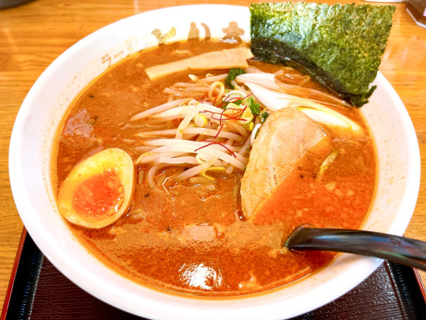 「旨辛味噌ネギラーメン(950円)」@ラーメンとん太 高道祖店の写真
