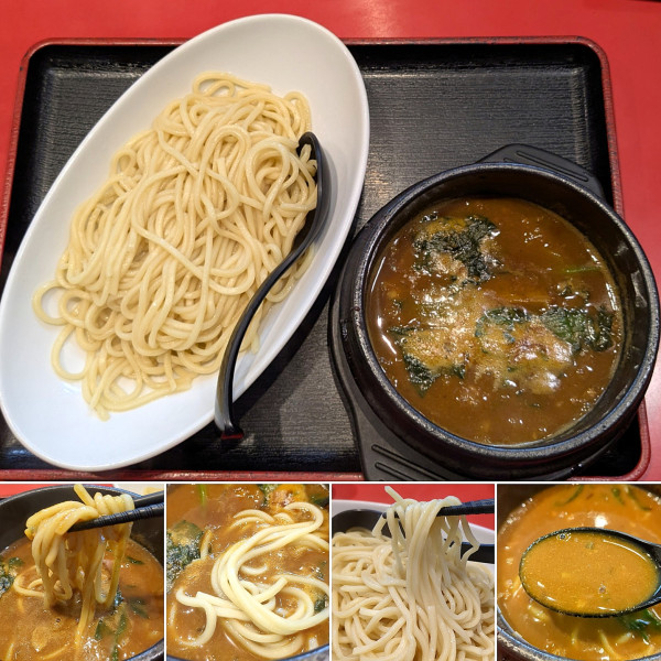 「石鍋カレー味噌つけ麺　1000円」@つけめん工房 浅草製麺所の写真
