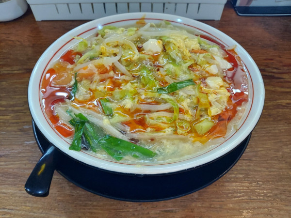 「酸辣湯麵 660円」@中華ダイニング 盛 西新井店の写真