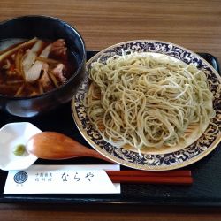 鴨せいろ＋黒粗挽き変更＋鴨の水餃子