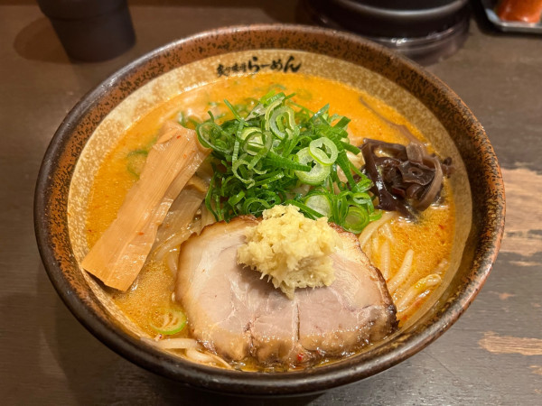 「炙りらーめん辛味噌¥1000」@真武咲弥 渋谷店の写真