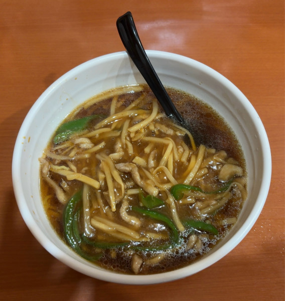 「肉あんかけラーメン」@麺屋 龍華の写真