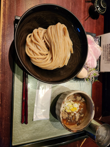 「特製つけ麺」@つけ麺 繁田の写真
