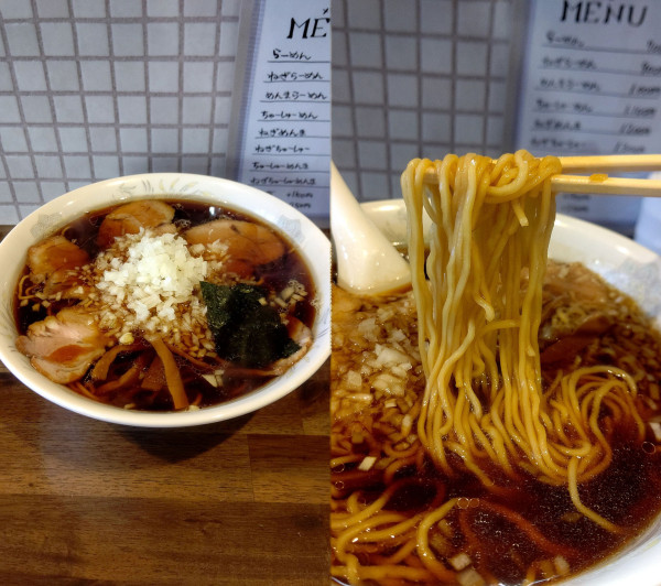 「『ちゃーしゅーめん+大盛+玉ねぎ』」@ラーメン専門 珉珉の写真