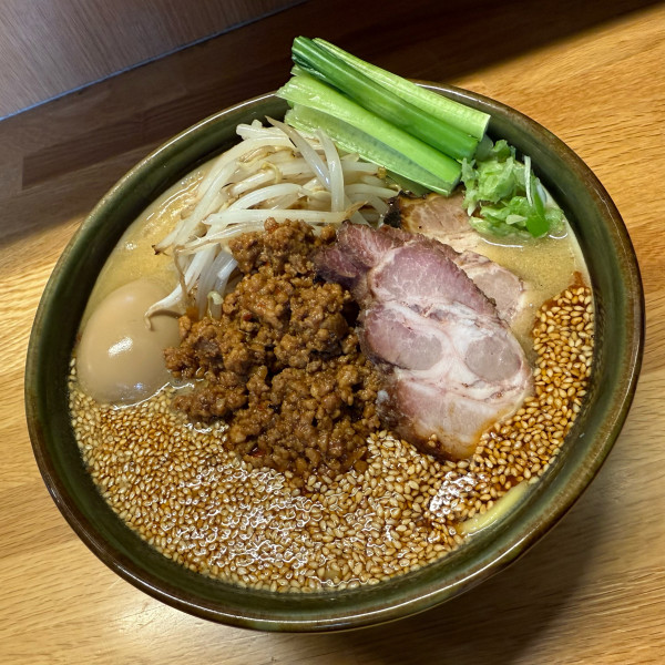 「味玉ちゃーしゅー担々麺」@味噌っ子 ふっくの写真