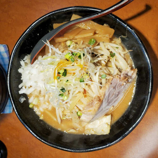 「味噌らーめん」@萬馬軒 花橙の写真