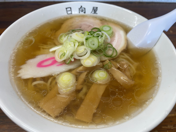 「ラーメン」@青竹手打ちラーメン 日向屋の写真