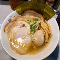 特製塩そば+焼飯玉子飯