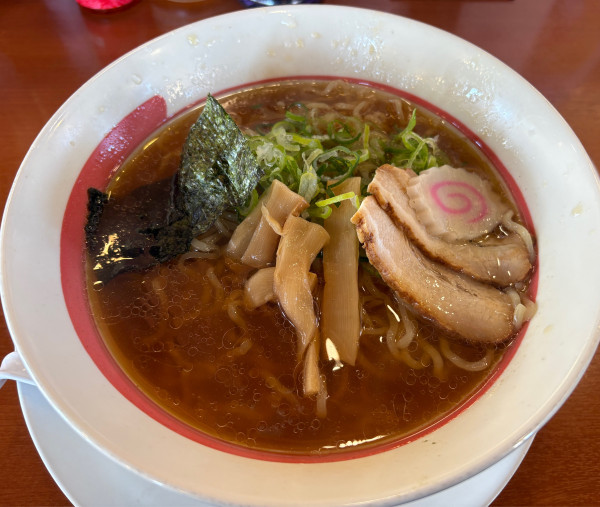 「大盛中華そば　辛しにんにく　630円　麺硬」@幸楽苑 川越木野目店の写真