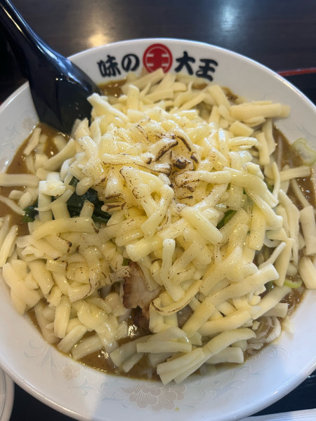 「チーズカレーラーメン」@味の大王 総本店の写真