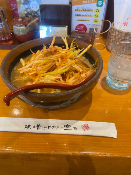 「北海道肉ネギらーめん」@麺場 田所商店 川口店の写真