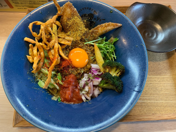 「名古屋スパイスまぜそば」@SOUPCURRYのジョーの写真