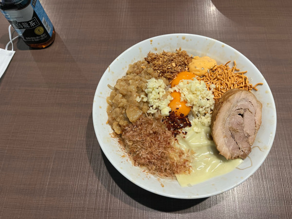 「まぜそば　大」@ハイマウントJ つくば店の写真