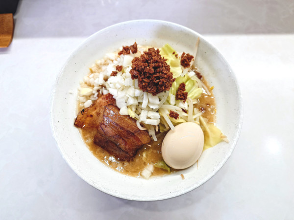 「豚らぁ麺～にんにく入れますか？ver.～」@中華蕎麦 一無庵の写真