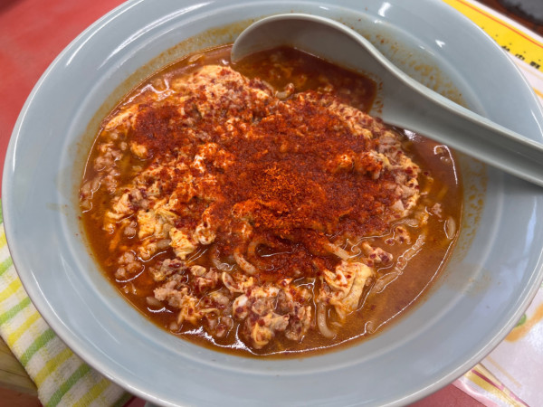 「タンタンメン950円＋大盛200円(中辛)」@大公タンタンの写真