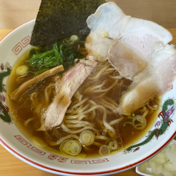 「ラーメン 880円」@白河ラーメン 麺や鶏正の写真
