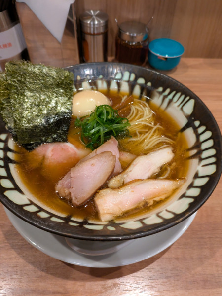 「特製醤油」@麺処 ほん田 秋葉原本店の写真