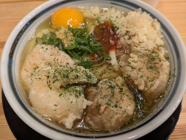 「山形辛味噌うどん(今月の日曜日替わり)」@饂飩頑陣 本店の写真